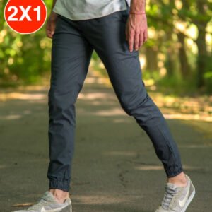 2X1 jogger  premium COLOR gris topo